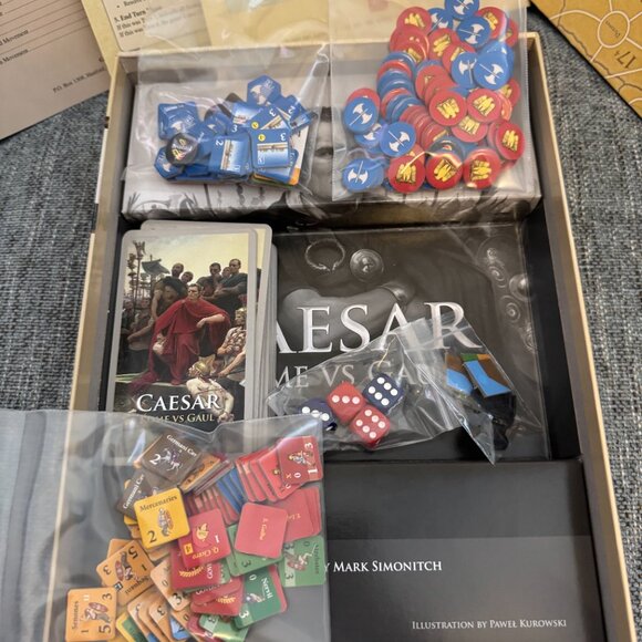 Caesar: Rome vs. Gaul (open, unpunched) GMT Games GMT2008 - Picture 13 of 15